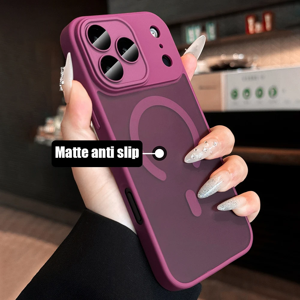 Official Magnetic Phone Case with Matte Lens Protection and 18 New Colors