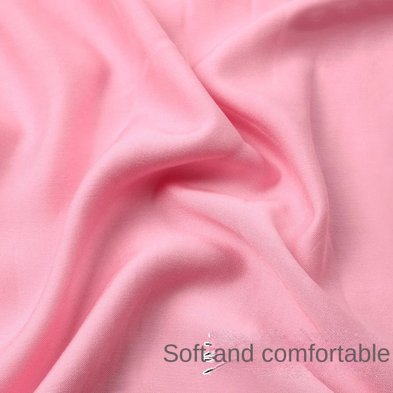 1/3/5meter Summer Artificial Cotton Poplin 80 Yarn Count Women's Dress Clothing Fabric By The MeterTailor Cloth Yellow Pink Red