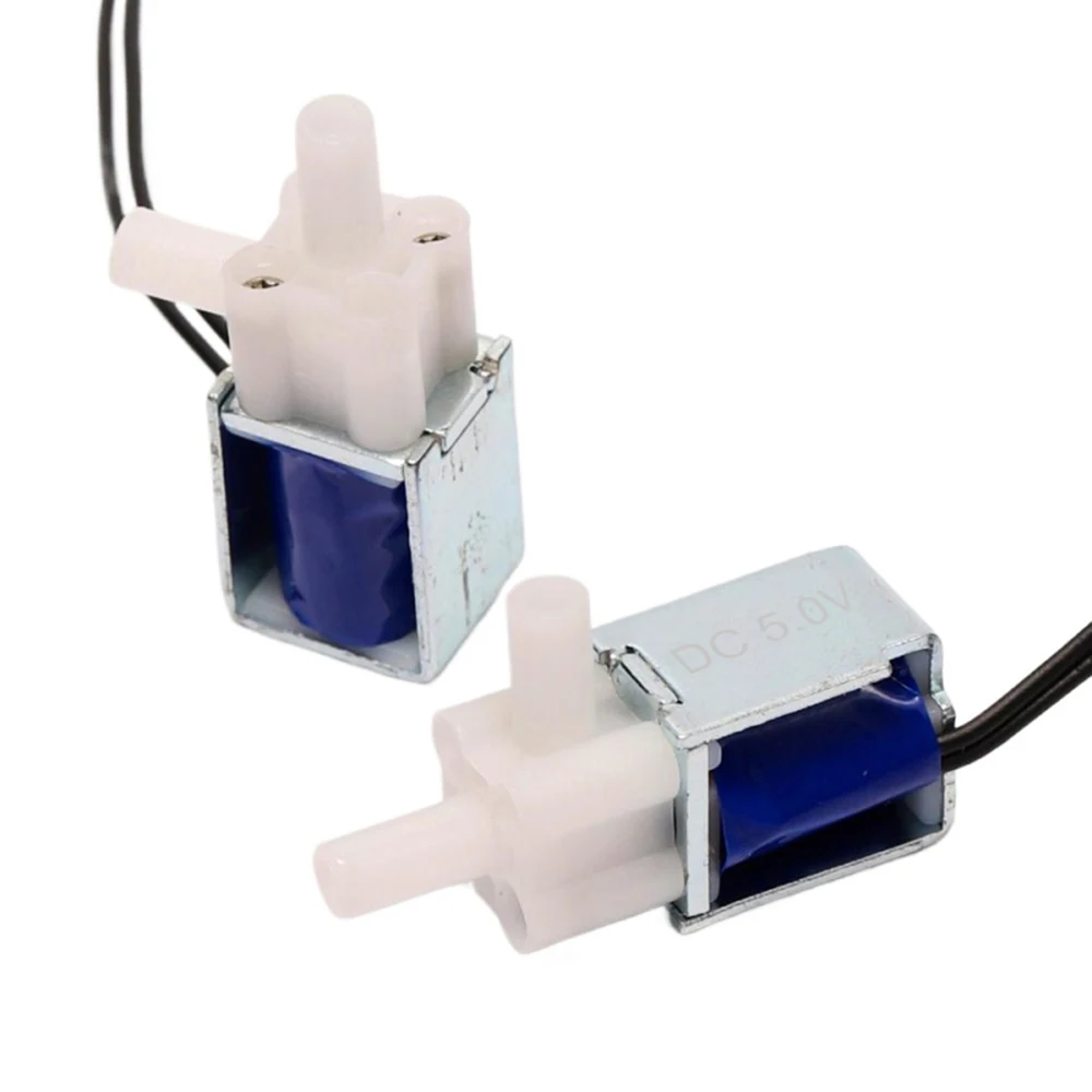 Elettrovalvola Normalmente Chiusa 5V - Per Controllo Flussi Aria/acqua, Miniaturizzata
