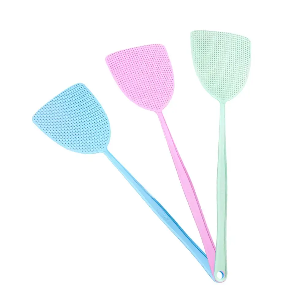 Description Picture 2 of item3pcs Telescopic Fly Swatters Retractable Manual Plastic Fly Swatter Prevent Pest Mosquito Flies Garden Home Mosquito Killing Art
