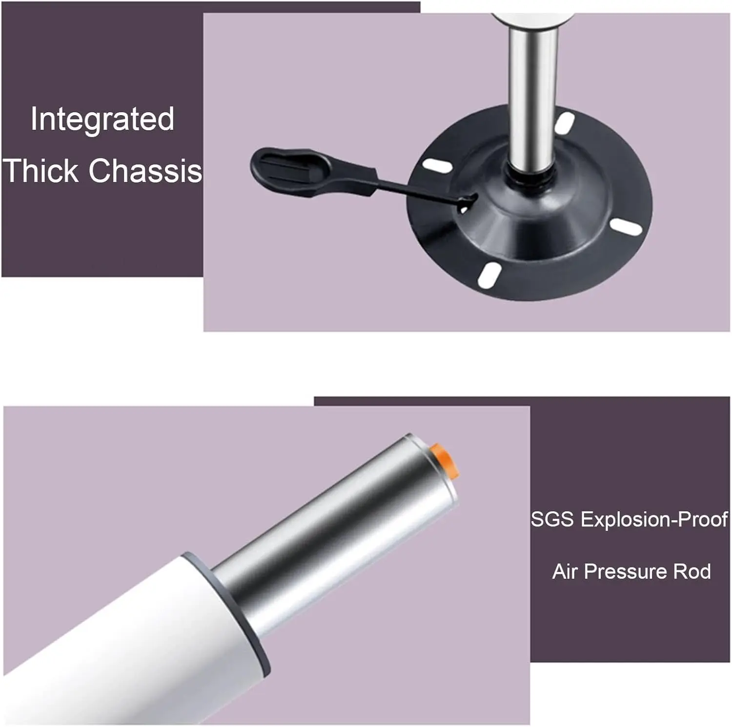 كرسي زينة مخملي، كرسي مكياج مريح بدون ذراع مع مسند...