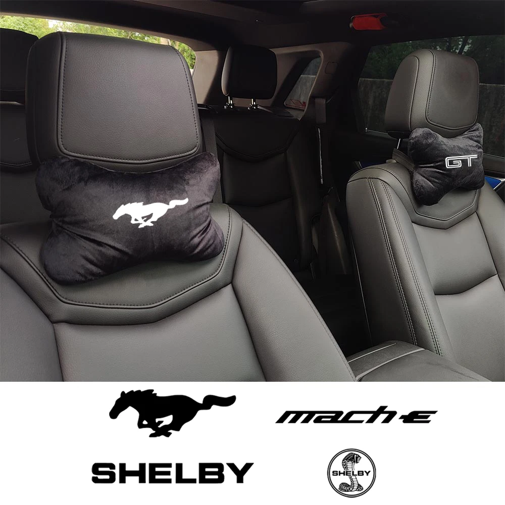 1PCS Car Pillow For Mustang 50 Years Shelby 50th GT 500 GT350 Mustang