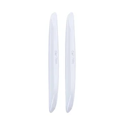 Durable Self - Adhesive Rubber Anti - Collision Protector Strips (2Pcs Transparent)
