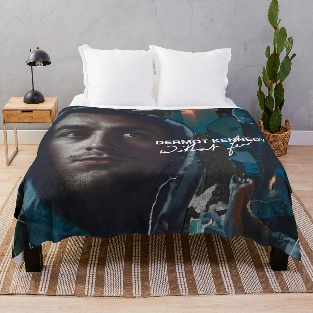 

Dermot Throw Blanket picnic blanket