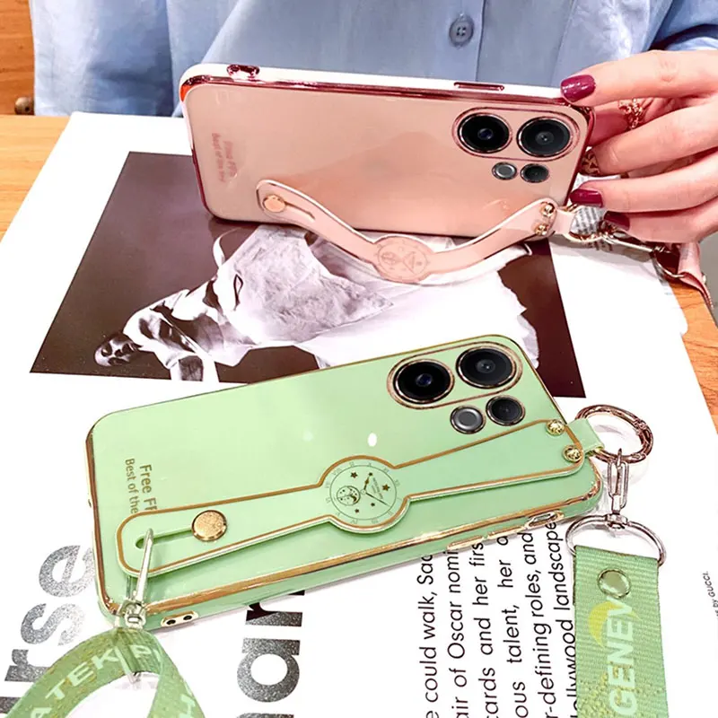 Versatile Crossbody Phone Holder with Wrist Strap and Neck Lanyard - Stylish Gift Idea