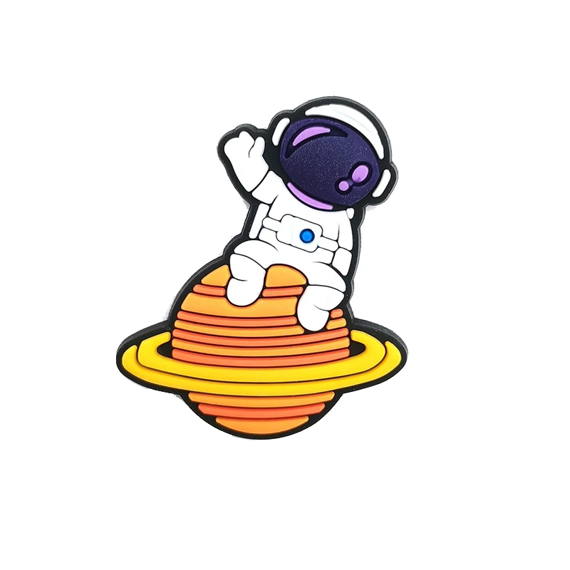 Space-Themed Shoe Charms for Crocs and Accessories
