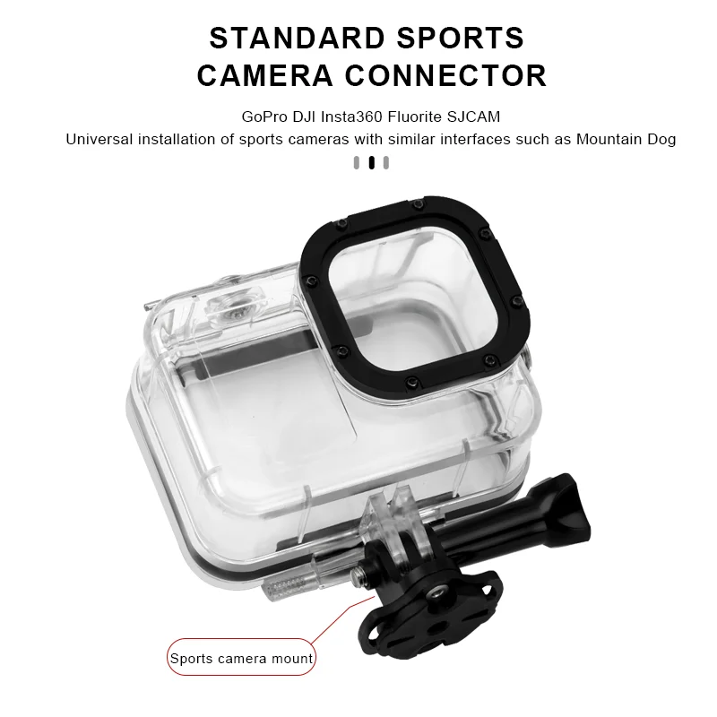 Support Caméra Action Lot A/B - Fixation Universelle pour GoPro