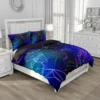 Gamer Bedding Set 2/3PCS - 3D HD Gamepad Printed Duvet Cover set 220x240, Black Quilt Cover for Youth, Holiday Gift & Dorm Decor 2