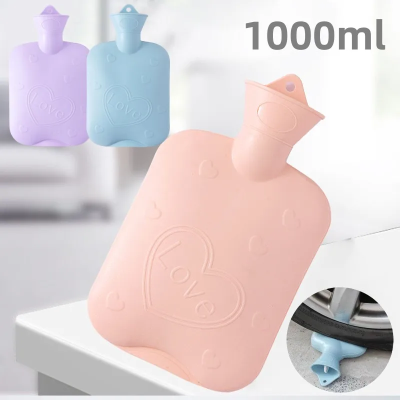 1 Rubber Heat Water Bag Hot Cold Warmer Relaxing Bottle Bag Therapy Winter  Thick