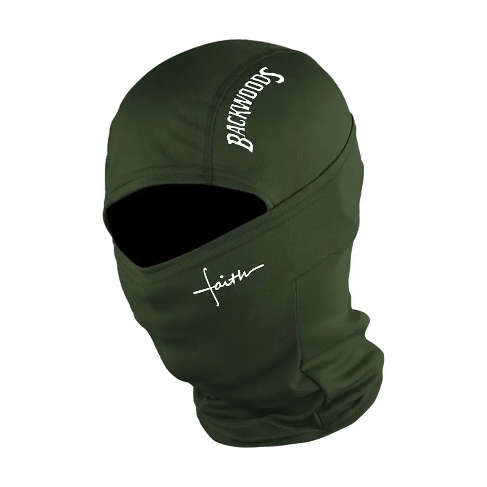 Bedruckte Balaclava-Mütze mit Rotem Herzmuster und Schriftzug, Vollgesichtsmaske aus Winddichtem und Staubdichtem Material – Detail 9