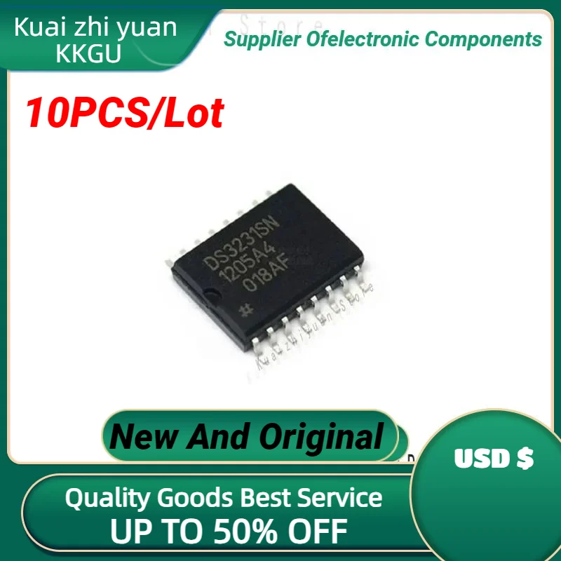 

10PCS/Lot New And Original DS3231SNTR SOP-16 DS3231SN DS3231N SOP16 Real-Time Clock Module Chip Spot Quality Goods