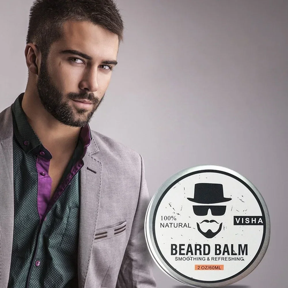 Beard Care Products 100% Natural Beard Cream Nourishing and Smoothing Cream