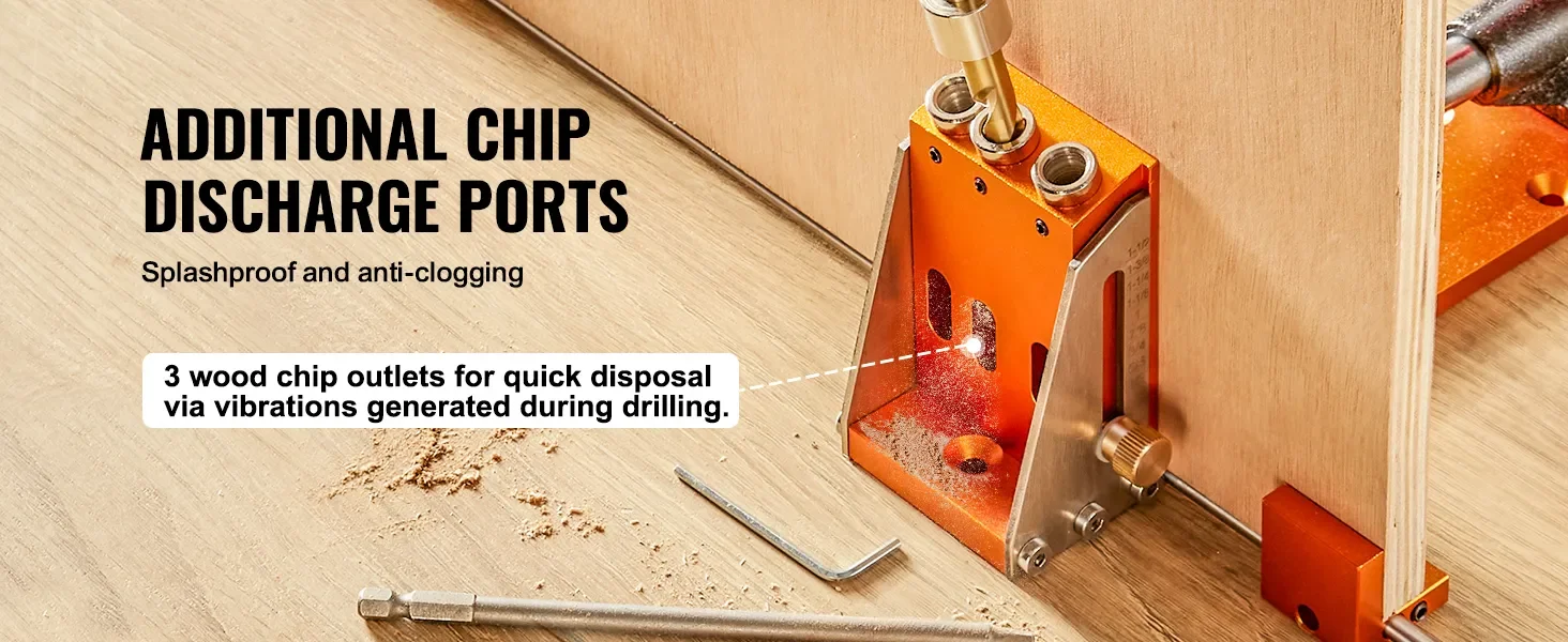 Wood chip outlets design