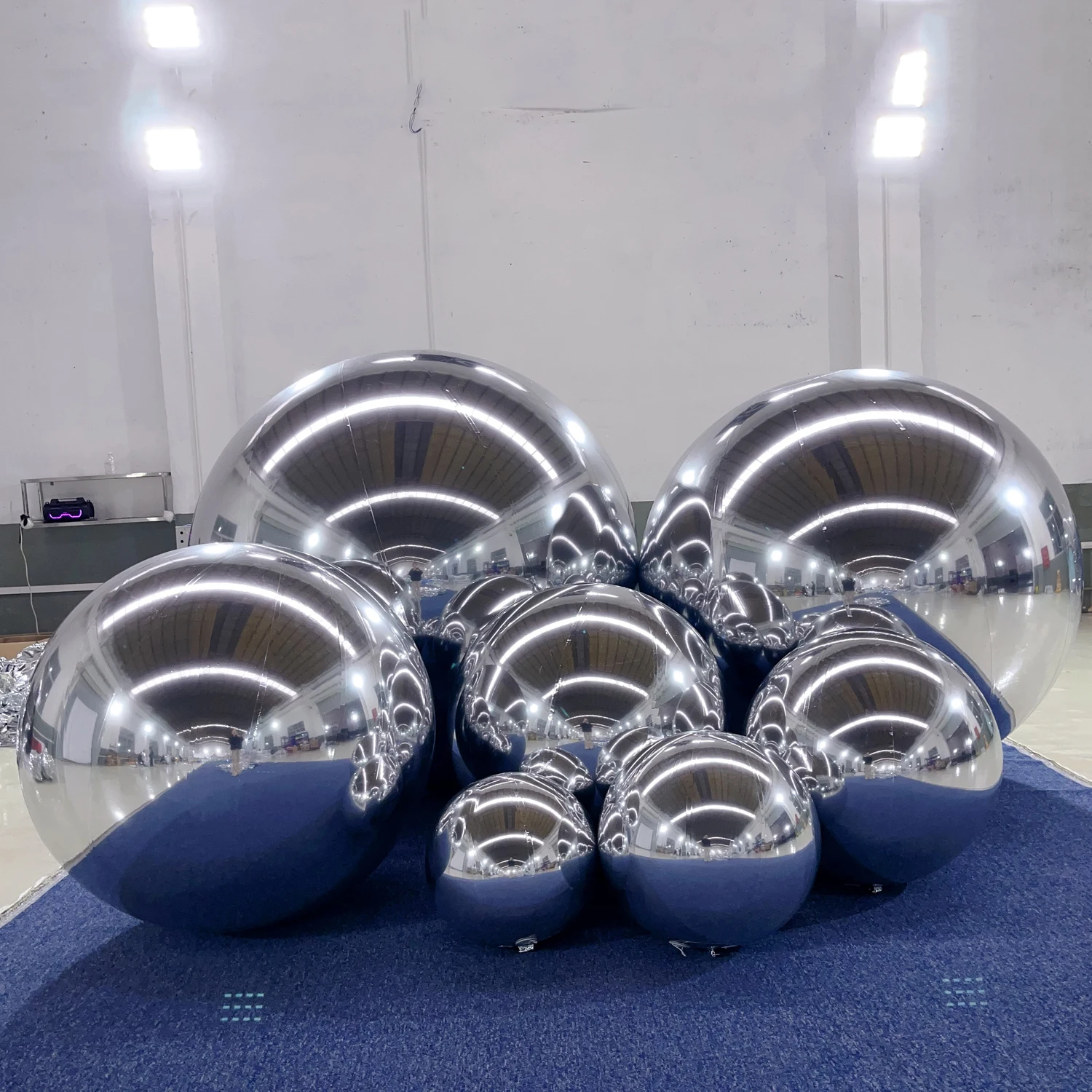 Inflatable Mirror Ball Set for Wedding Nightclub Decoration inflatable decoration toy inflatable decoration inflatable toy inflatable ball toy