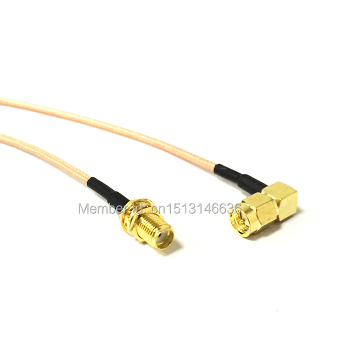 SMA Female Jack to SMA Male Plug Right Angle RG316 Coaxial Cable Pigtail 15cm for Wireless Antenna New air tube throat vibration mic headset z tactical u 94 a u94 ptt military adapter for 3 5mm plug jack mobile cell phone