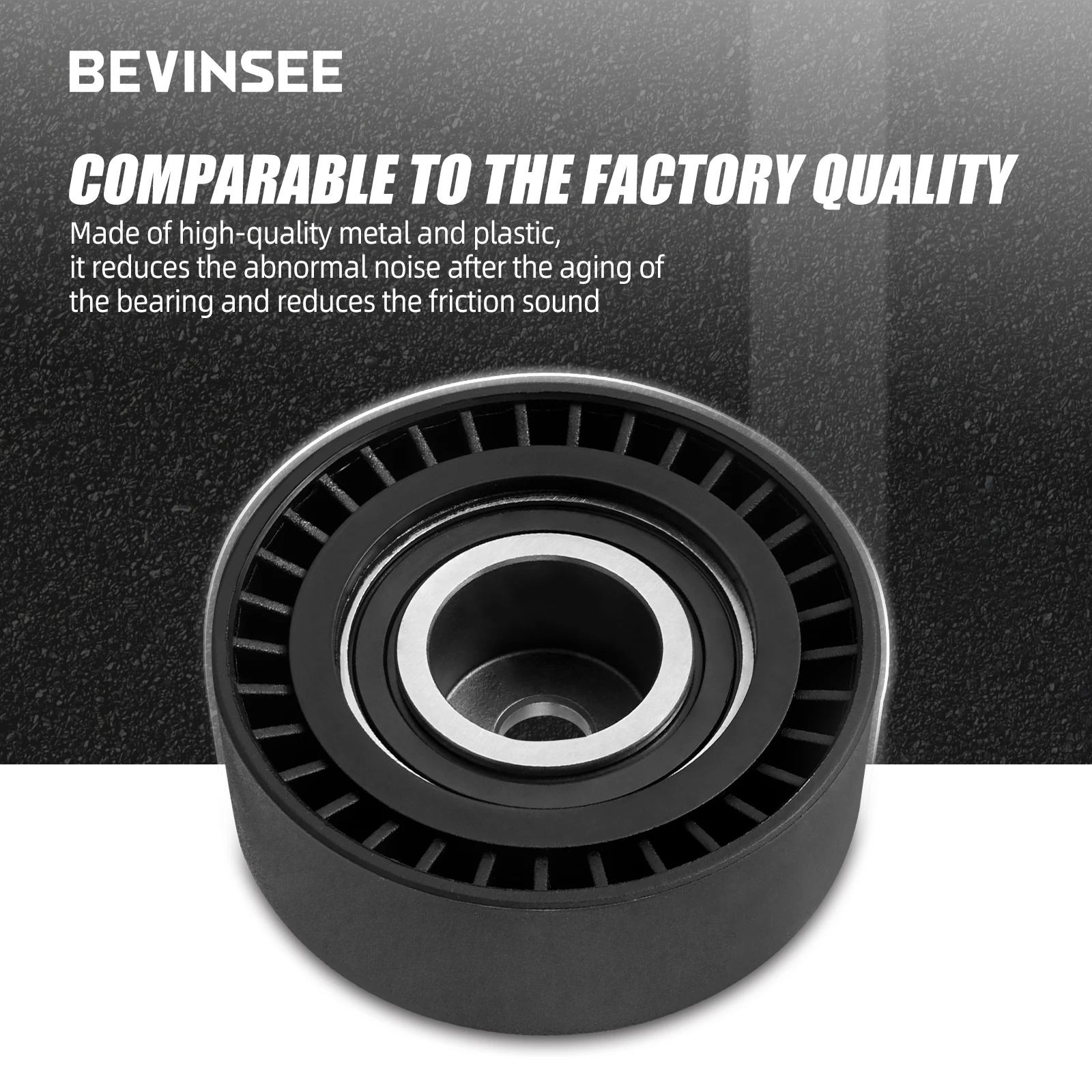 E36 Pulley Tensioner Noise Bevinsee Centered Hole Drive Belt