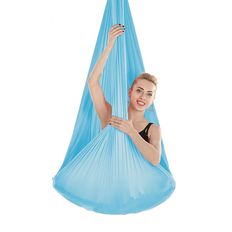 5*2.8m High Strength Aerial Silk Yoga Swing Hammock Anti-Gravity Flying Inversion Yoga Belts for GYM Home Exercise Fitness