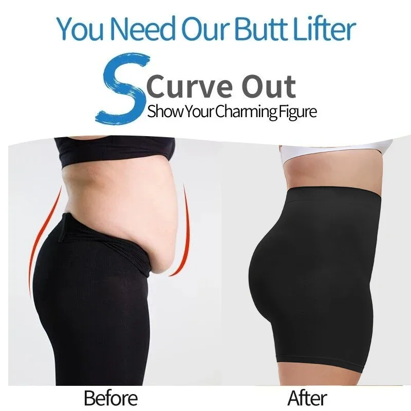 Women Safety Pants High Waist Abdominal Pants Postpartum Body Shaper Comfort Boxer Briefs Skirt Shorts XL-4XL Seamless Underwear safety shorts,safety pants,high waist underwear,women shorts underwear
