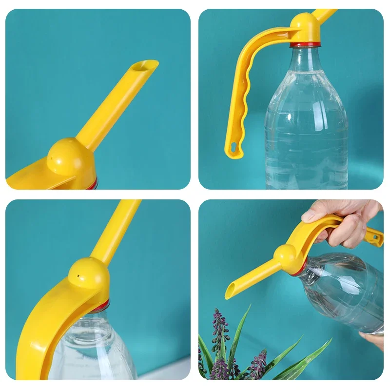 Long-spout watering can flower watering device garden watering can horticultural vegetable watering beverage bottle watering can