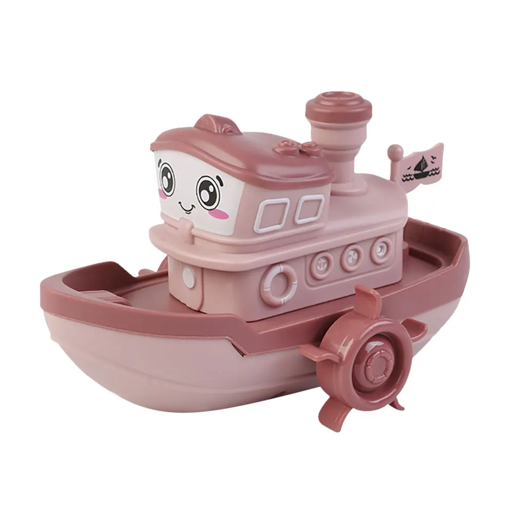 Cartoon Ship Wind Up Clockwork Boat Toy Kids Baby Bath Water Educational Toys for Children Kids Toddlers Gifts 3