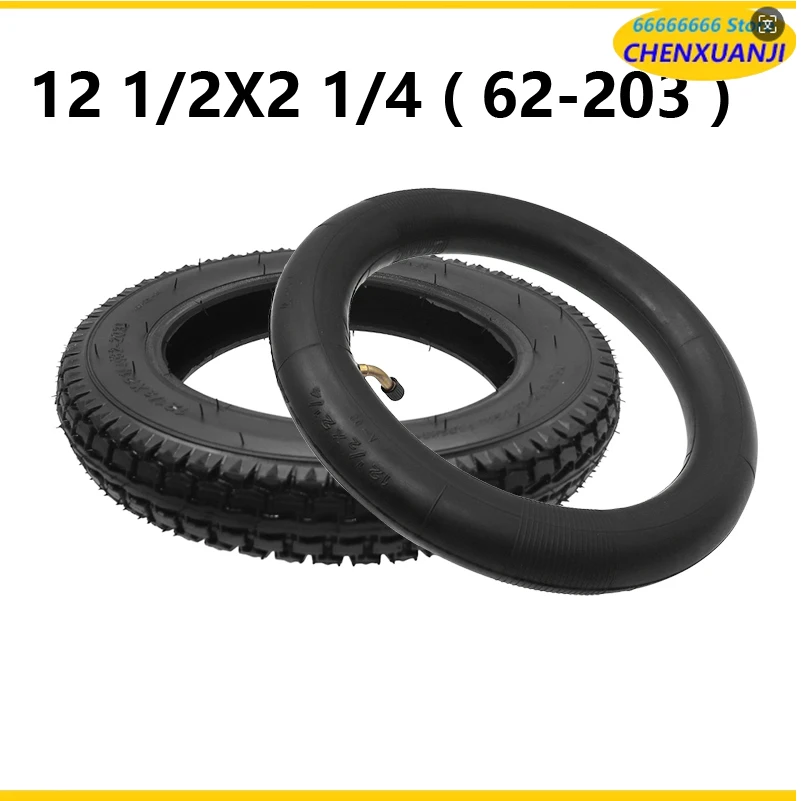 12 1/2 X 2 1/4 ( 62-203 )Tire fits Many Gas Electric Scooters 12 Inch tube Tire For ST1201 ST1202 e-Bike 12 1/2X2 1/4
