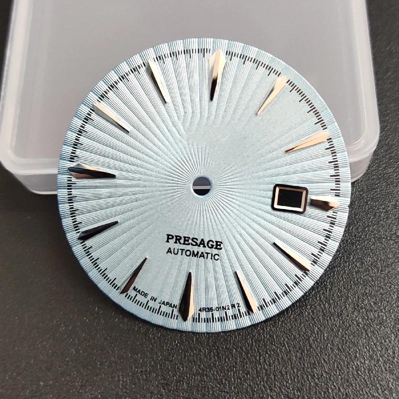 35mm Dial White Blue Black 40mm Case For Nh35/36 Automatic Movement Men