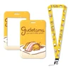 Sanrio Gudetama Lazy Egg Cute Card Holder Lanyard Neck Strap Keychain ID Card Badge Holder Hang Rope Student Accessories Gift 5