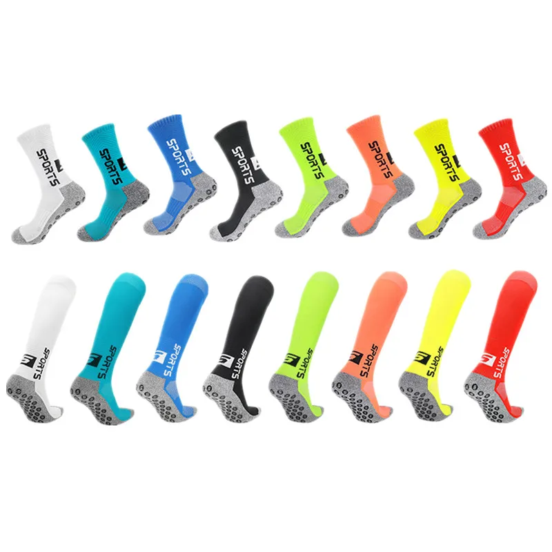 

Adult long football socks men's glue-on anti-slip socks professional sports socks towel bottom high socks gifts for friends