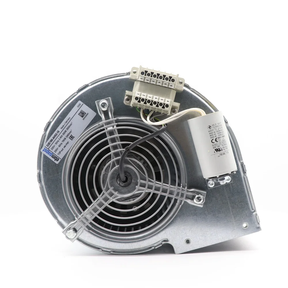 D2E160-AH02-15 230V 550W 2500RPM 2.45A AC Industrial Exhaust Blower Cooling Fan For ABB Inverter 3ADT754018P0002