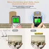 SH402 Wall Stud Finder Sensor Wall Scanner 5 in 1 LCD Electronic Detector Edge Center Wood Current Metal AC Live Wires Detection 5