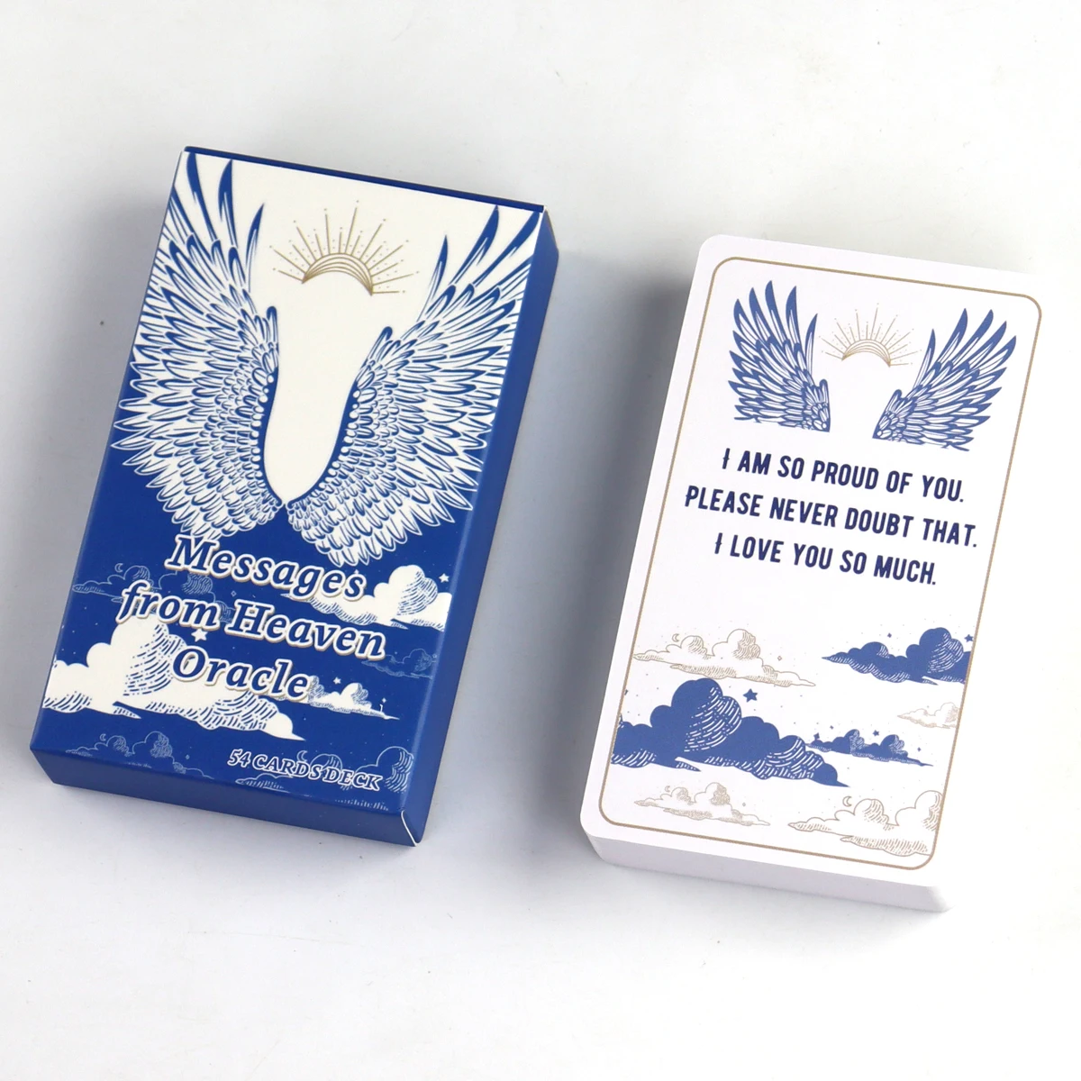Message From Heaven Oracle Cards For Family Party High Quality Fortune Telling Divination Tarot Cards Deck Game 3