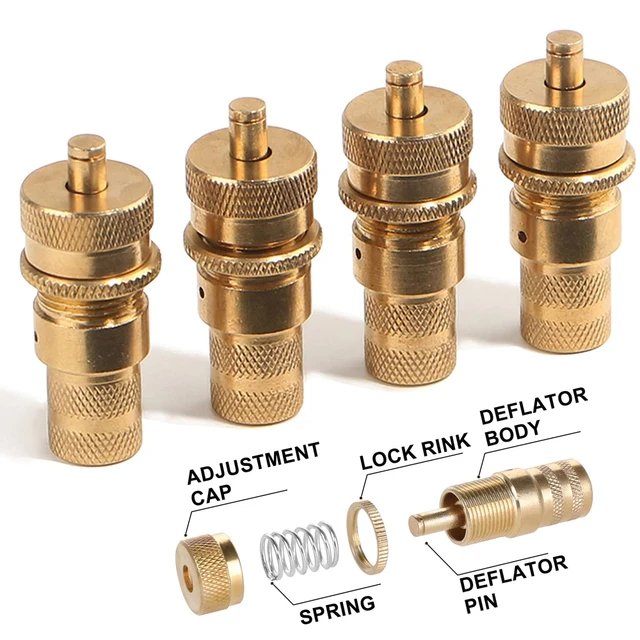 Universal Offroad Tire Deflators Automatic 6-30 PSI Brass Tyre Deflator Tire  Pressure Relief Valve For Car Truck Motorcycle Jeep - AliExpress