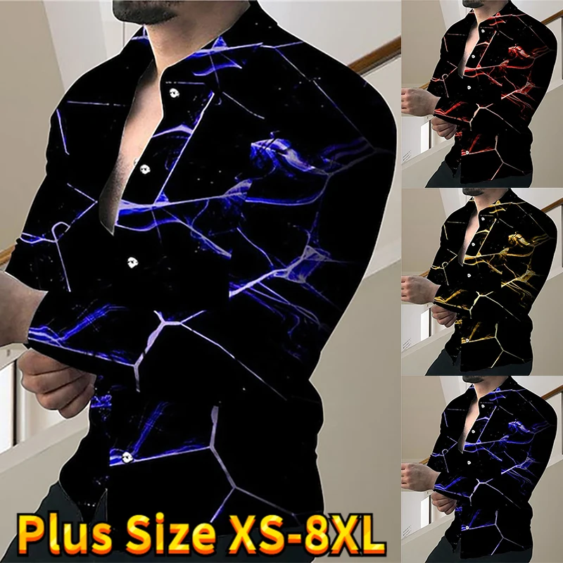 

Men's Slim Fit Business Casual Long Sleeves Button Down Dress Shirt New Design Printing Casual Button Down Shirt Muscle Dress