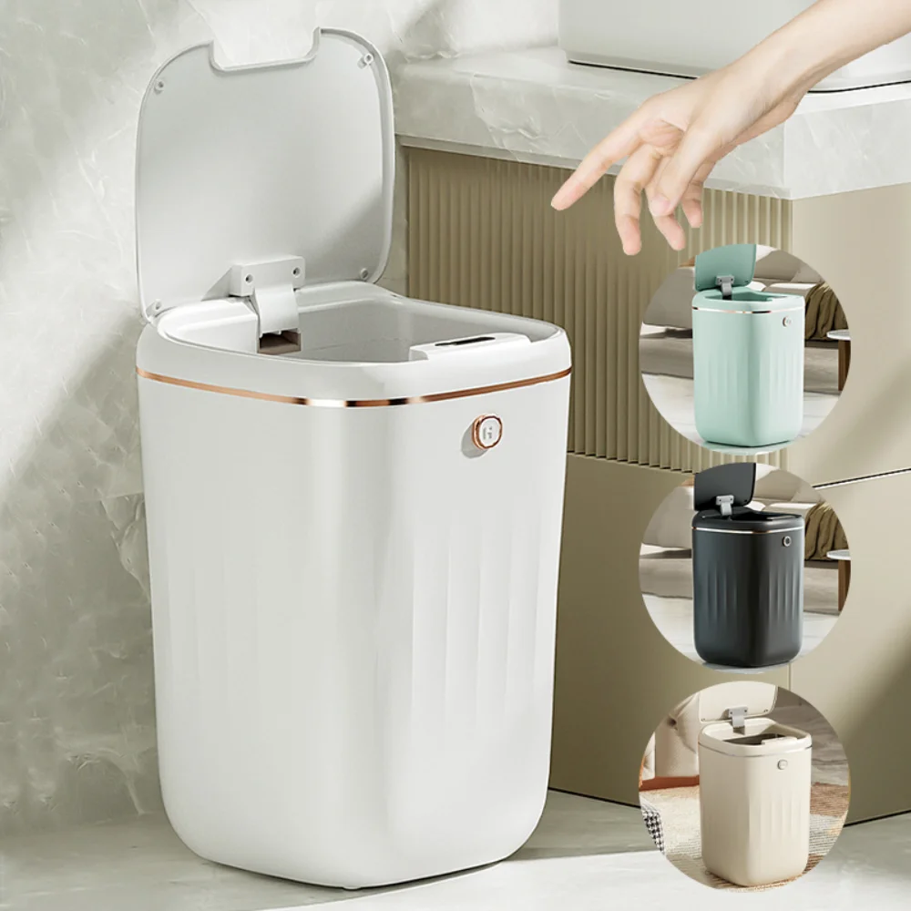 20-24L-Smart-Trash-Can-Automatic-Waterproof-Electric-Large-Capacity ...