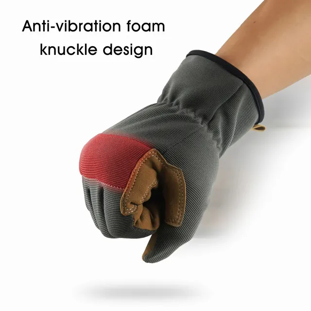Guantes de trabajo ligeros multiusos de alto rendimiento para hombres y mujeres, pantalla táctil transpirable y de alta destreza, excelente agarre - Imagen 3