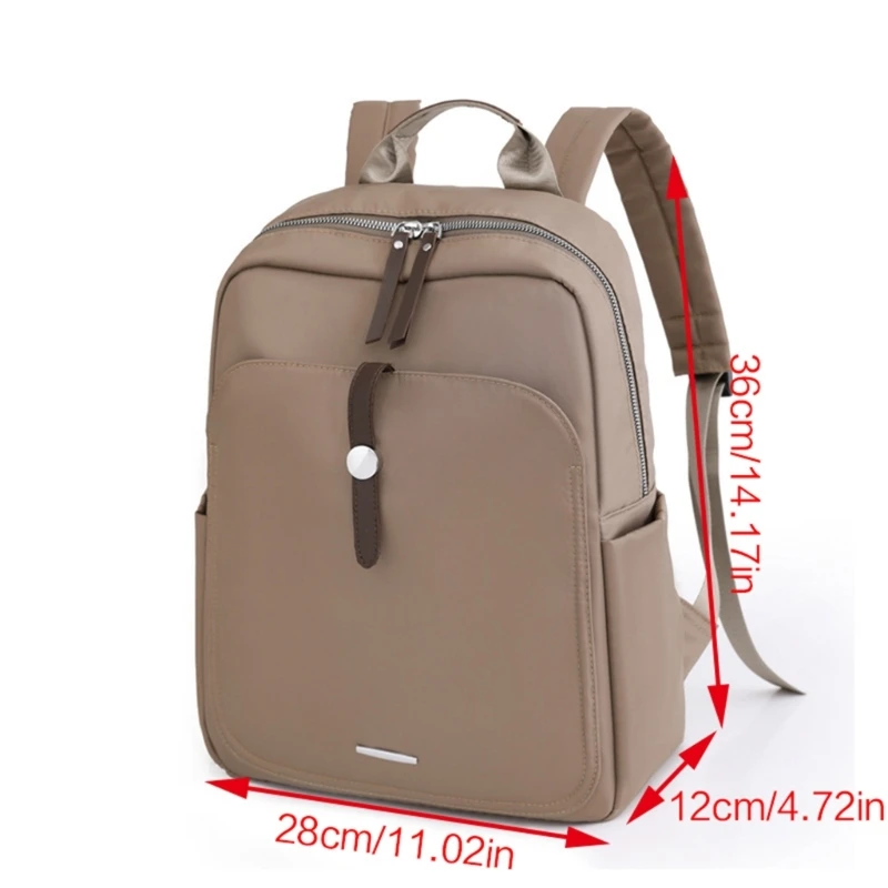 Women Nylon Daypack Student Backpack Large Capacity Backpack Teen School Backpack Girls All-matching Travel Backpack Ins