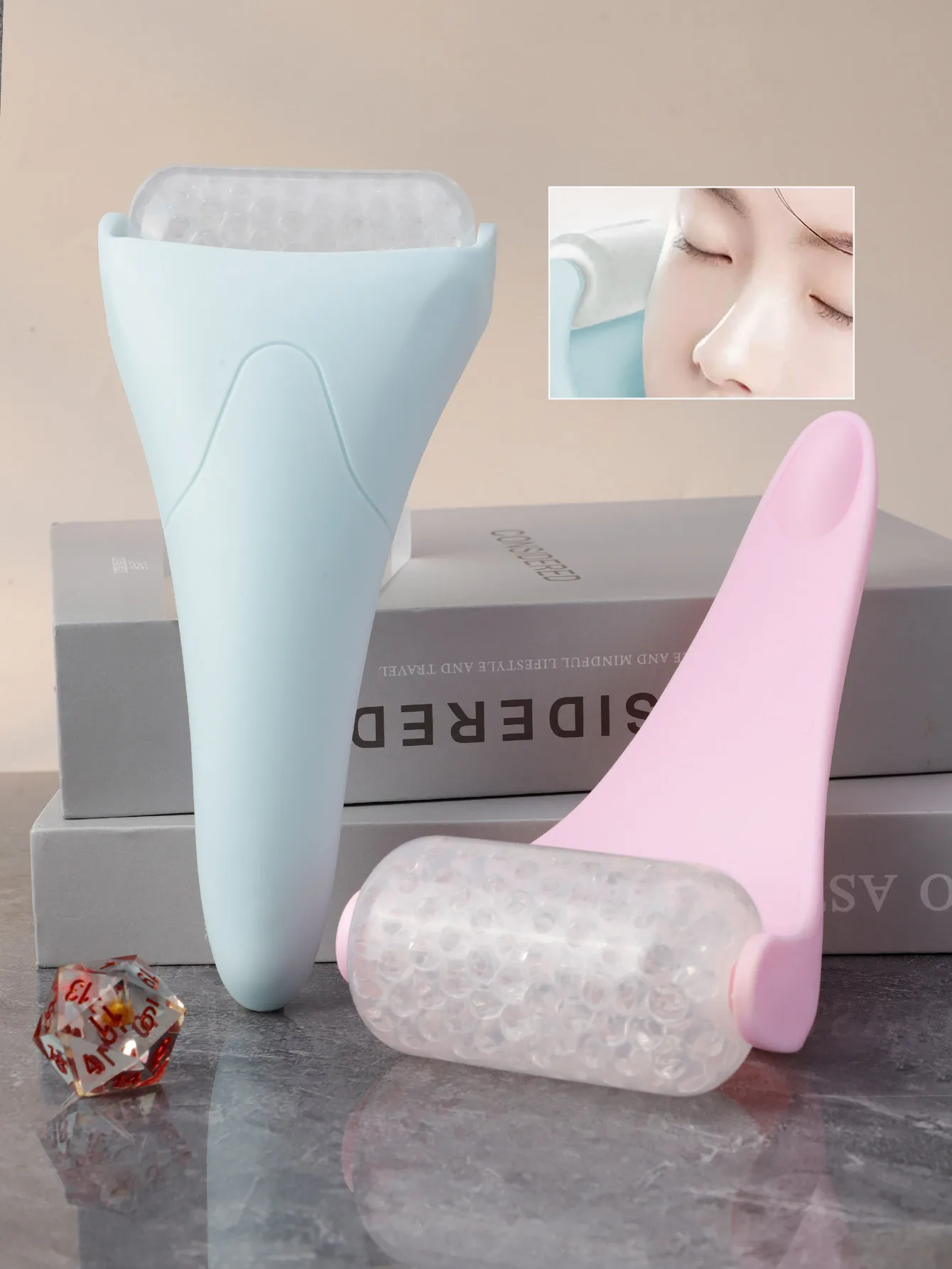 1 massager face ice head roller home beauty ice massage