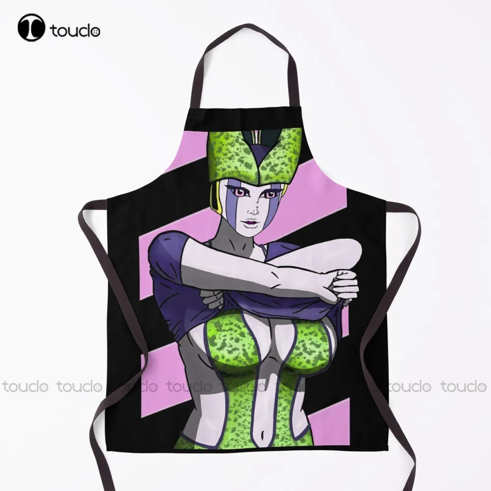 

Ms Perfect Cell Apron Personalized Aprons Garden Kitchen Customized Unisex Adult Apron Household Cleaning Apron