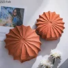 Minimalism Shell Shaped Ceramic Vase Hydroponics Floral Vases Orange Conch Flowers Pots Flower Arrangement Desk Decoration 4