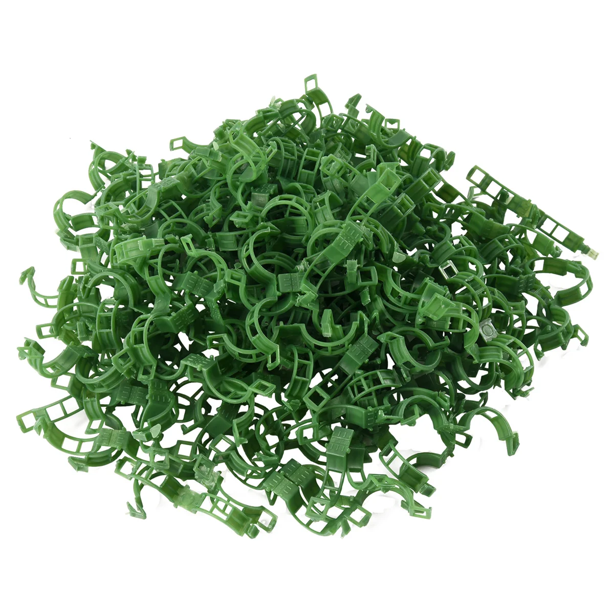 200 PCS Garden Plant Support Clips, Tomato Clips, Trellis for Cucumber Flower Squash Vine, 1 inch Inner Diameter