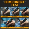 Brand LCR-ST1 Smart Bridge Tweezer LCR SMD ESR Tester Resistance Capacitance Inductance Continuity Diode Test Auto Multimeter 5