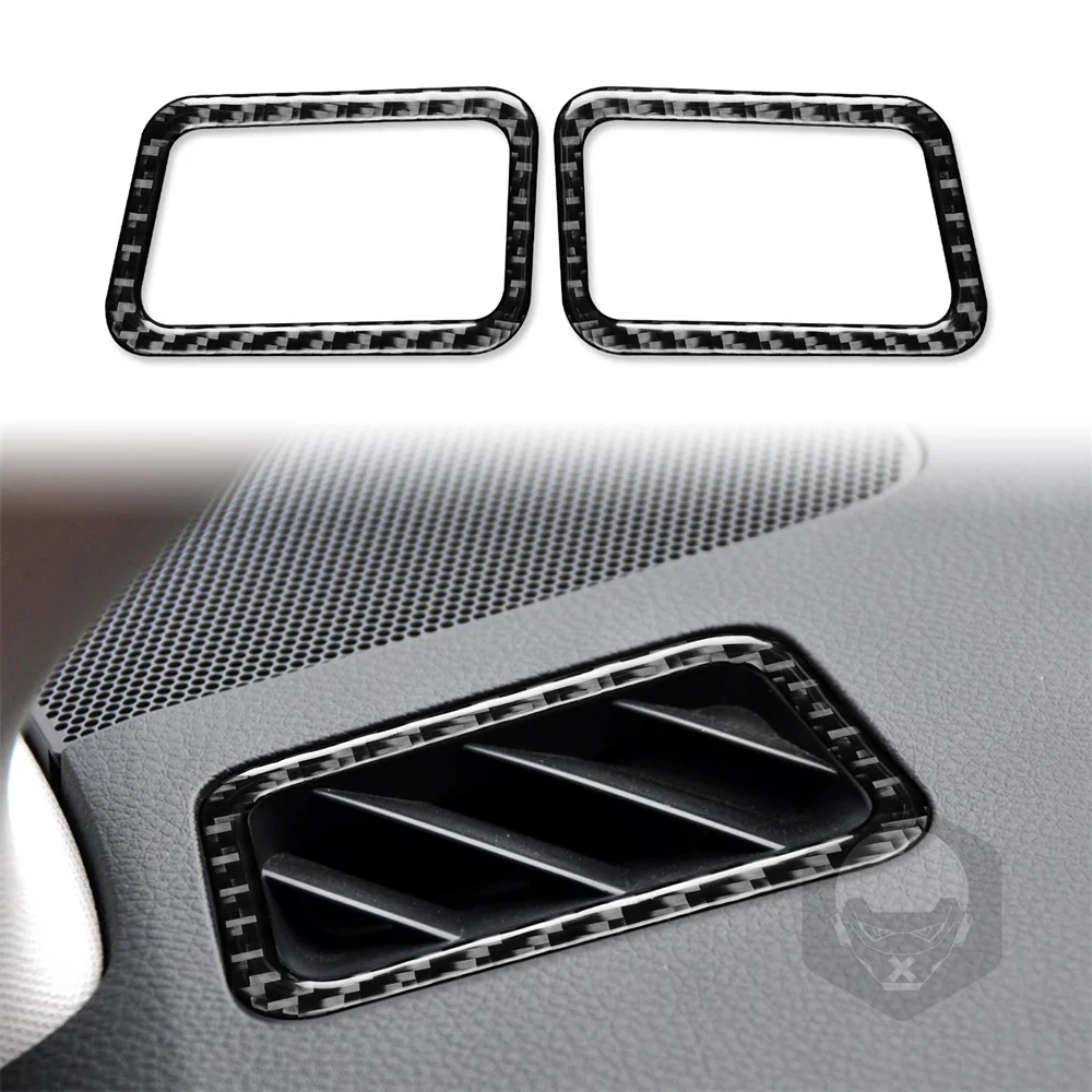 

2pcs For Subaru Forester 13-18 Instrument Upper Air Vent Carbon Fiber Decorative Sticker