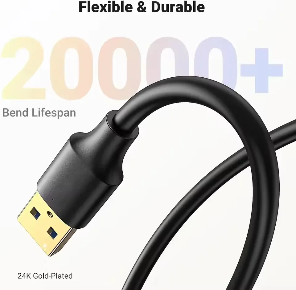 รูปสินค้า สาย USB 3.0 ความเร็วสูง สำหรับเกมเมอร์และเครื่องเล่นสื่อ