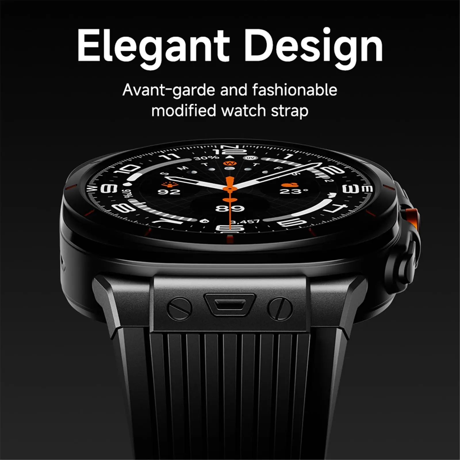 Luxury Men's Stainless Steel Band for Galaxy Watch Ultra 47mm