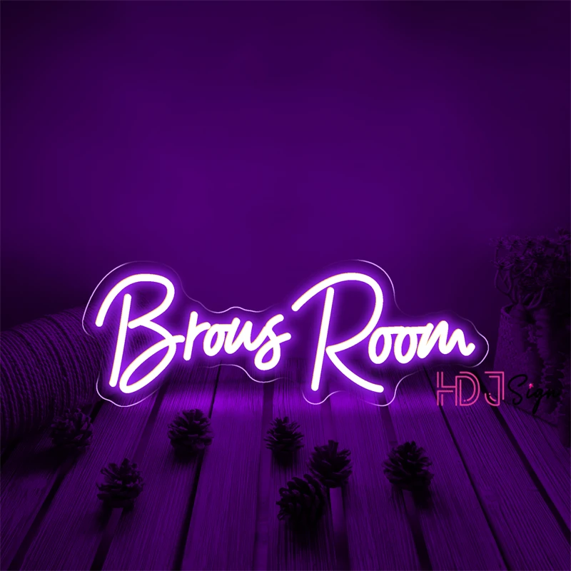 Nails Room Neon Light Sign Beauty Room Decoration LED Neon Sign Lashes Room Hair Brows Tattoo Open Outdoor Neon Led Lights Lamp