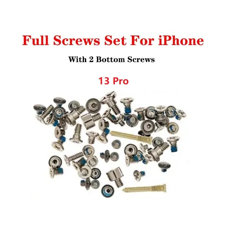 Vis Carte Mère IPhone 12 - Originale Apple - Argenté - Occasion Comme Neuve