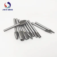 Factory Price High QualityTungsten Carbide Burr Long Shank 6mm 12mm Double Cut Carbide Rotary Burrs File 2