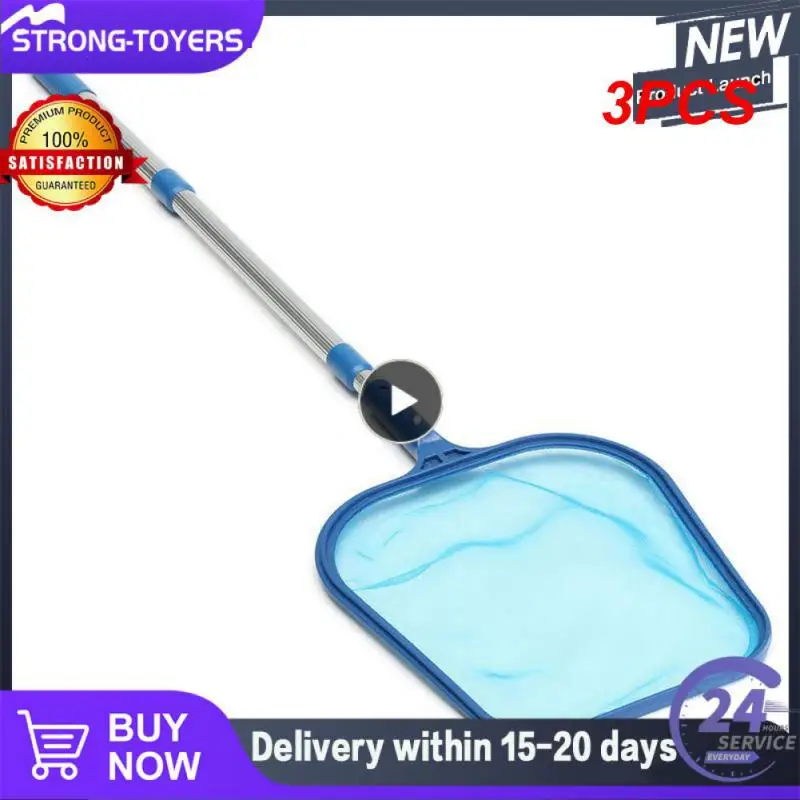 

Прочный скиммер для бассейна 3 шт., удобный инструмент для обслуживания бассейна, для экономии времени