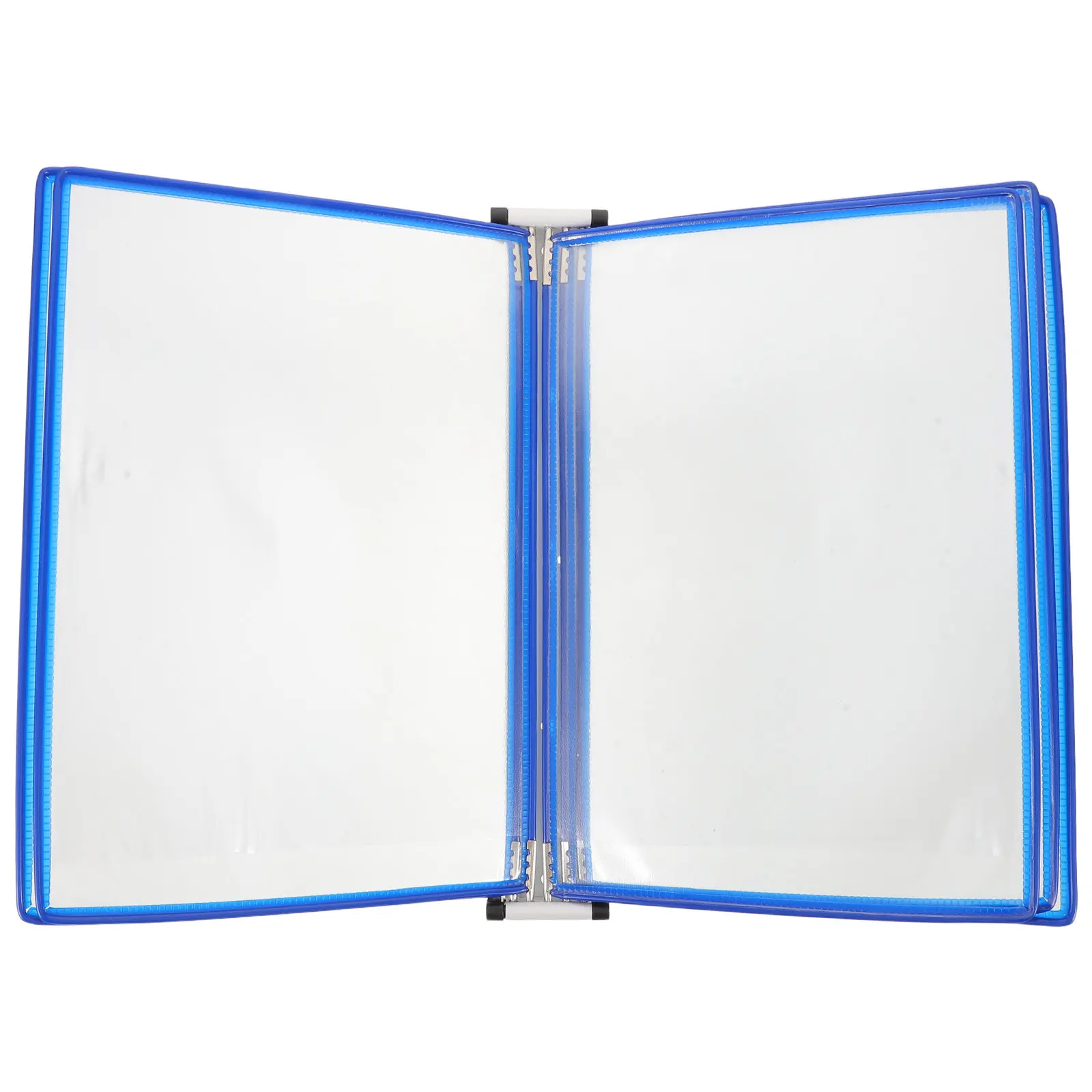 벽걸이형 문서 디스플레이 랙 5 패널 양면 사무실 바인더 정리함 참고 디스플레이 시스템 학교 사무실