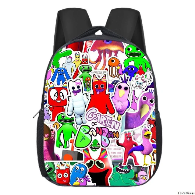 Garten of Banban Banban Garden Jogo Mochilas Escola Primária Estudantes  Mochila Infantil Mochila Escolar Saco de Meninos e Meninas - AliExpress